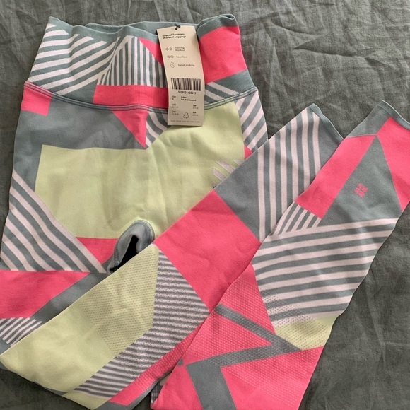 NWT Sweaty Betty Interval Seamless Workout Leggings, size S - Picture 4 of 7